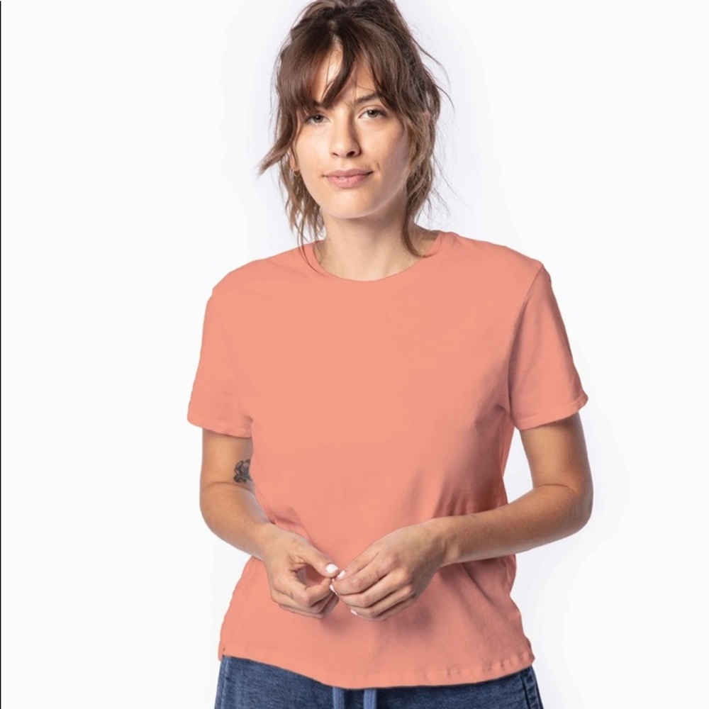 TALENTLESS WOMEN’S TERRA COTTA TEE SZ:L NWOT 🏷